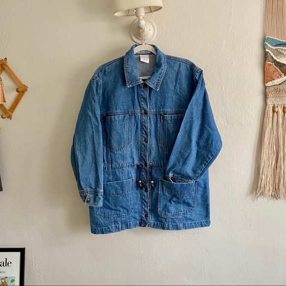 Jackets & Blazers - Vintage Denim Chore Coat